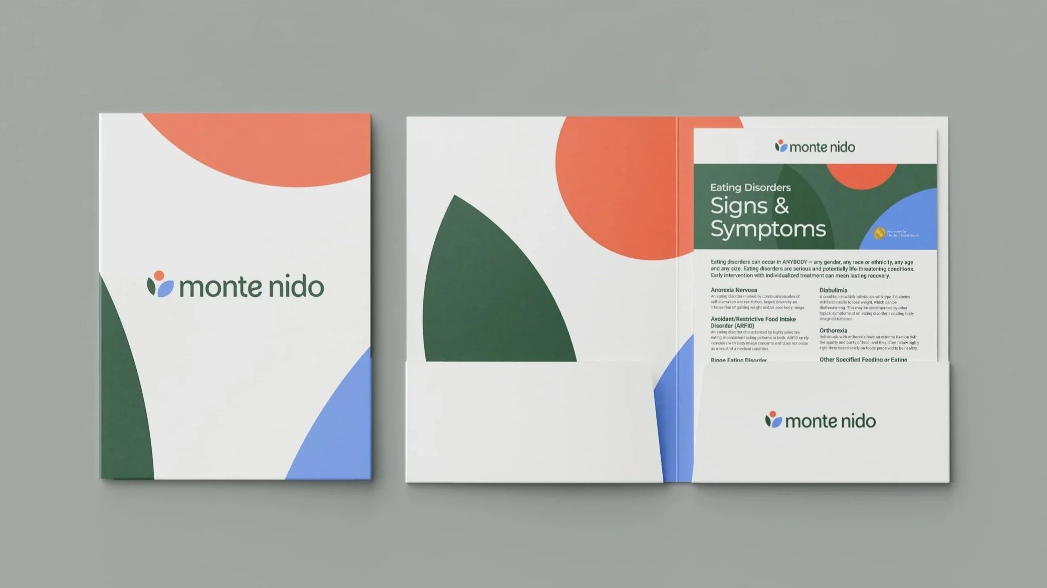 Branded pocket folder