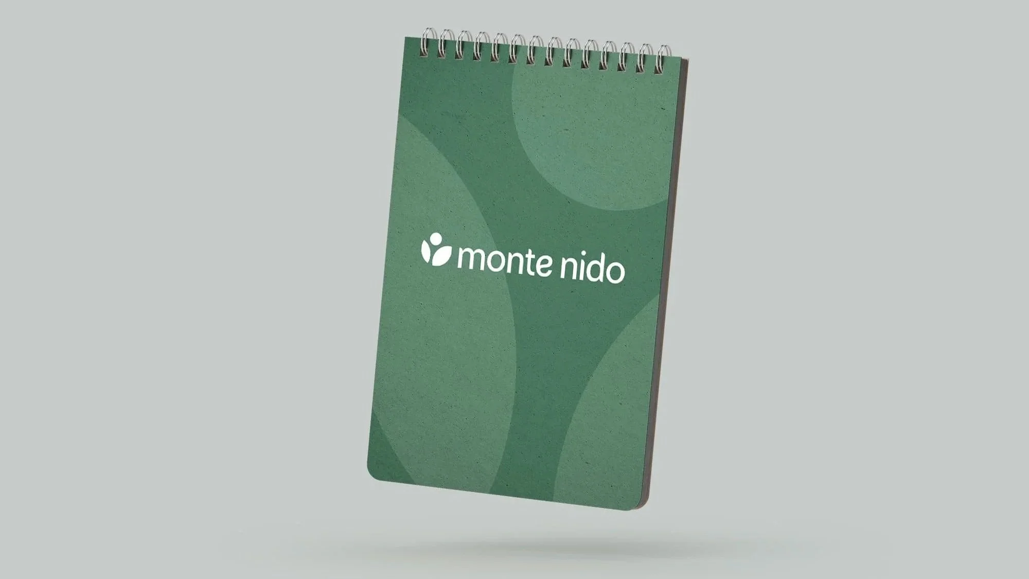 Branded kraft notepad